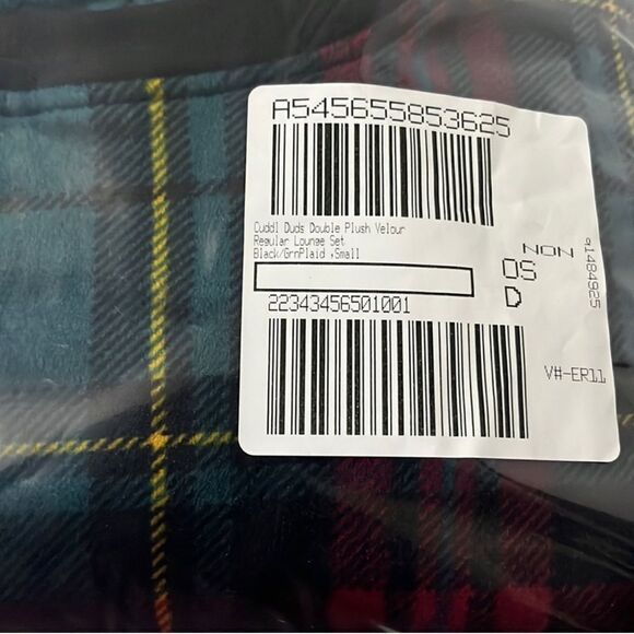 Cuddl Duds Double Plush Velour Petite Lounge Set - Picture 8 of 9